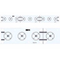 Плата 240x30-9XP CREE (3x3, 724-74)