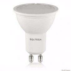 Лампа LED MR16 6Вт 60° 2800К 220В GU10 Voltega VG2-S2GU10warm6W