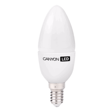 LED B38 6Вт 150° светодиодная лампа матова 2700К E14 CANYON