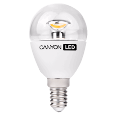 LED P45 6Вт 150° светодиодная лампа прозрачная 2700К E27 CANYON