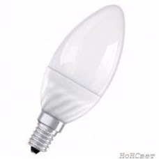 Светодиодная лампа 3,5W>>25W 220V Е14 CLASSIC B OSRAM теплый белый матовая