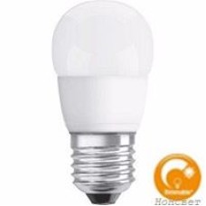 Светодиодная лампа 6.5W>>40W 220V Е27 CLASSIC P OSRAM теплый белый матовая диммируемая