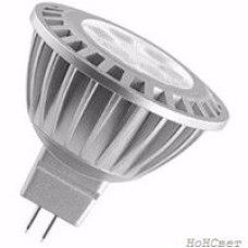 Светодиодная лампа 7W>>35W 12V GU5.3 MR16 OSRAM теплый  белый 36гр