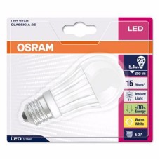 Светодиодная лампа 8W>>40W 220V Е27 CLASSIC A OSRAM холодный белый матовая