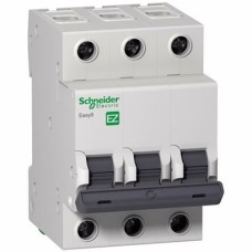 16 Ампер 3-полюса х-ка С EASY9 EZ9F34316 Трехфазный модульный автомат защиты Schneider Electric