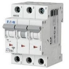 PL7, 3P, 10A, C, 10кА Автоматический выключатель Eaton (Moeller) 6kA