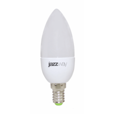 Cветодиодная лампа PLED- ECO-C37 5w E14 4000K 400Lm 230V/50Hz  Jazzway