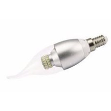 Светодиодная лампа E14 CR-DP-Flame 6W Day White 220V