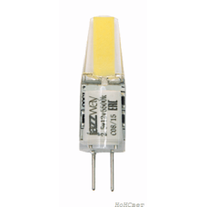 Светодиодная лампа PLED-G4 COB  2.5w 200Lm 3000K 12В (LED driver!)  Jazzway