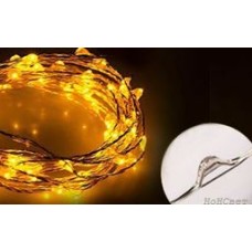 Светодиодная нить WR-5000-12V-Yellow (1608,100LED)