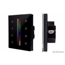 Панель Sens SR-2830C1-AC-RF-IN Black (220V,RGB+DIM,4зоны)