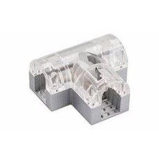 Соединитель тройной ARL-CLEAR-U15-2x90 (26x15mm)