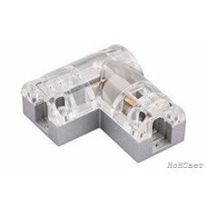 Соединитель угловой ARL-CLEAR-Mini-90 (16x8mm)