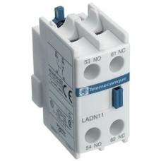 Блок-контакт 1н.о.+1н.з. фронтальный для контактора серий D, F,B Schneider Electric LADN11