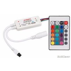 Контроллер LN-WIFI-IR24B-2 (12-24V, 72-144W, ПДУ 24кн, RGB)