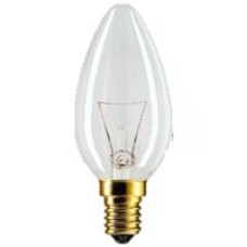 Лампа накаливания свечка CLAS B 25W E14 прозрачная Osram