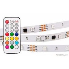 Светодиодная лента SPI-5000-IR21B 12V RGB (5060,150 LED x3,1804, ПДУ)