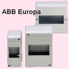 Электрощит накладной ABB Europa 2 мод без дверки IP40 Т/П (белый)