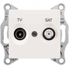 EPH3400423 Розетка телевизионная TV-SAT индивид. Asfora (кремовый) Schneider Electric