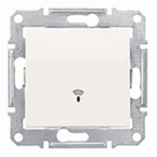 Выключатель кнопка  Звонок  IP44 Schneider Electric Серия: Sedna Цвет: слоновая кость