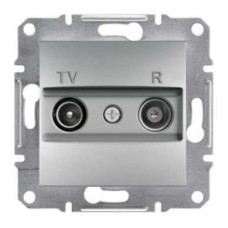 Телевизионная розетка TV-R концевая EPH3300161 Asfora Алюминий