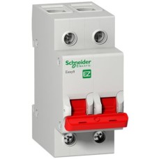 Выключатель нагрузки 100 А 2 полюса 5 кА Easy9 EZ9S16291 Schneider Electric