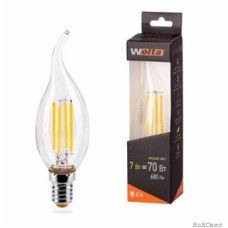 Лампа LED WOLTA FILAMENT 25YCDFT7E14, 3000К