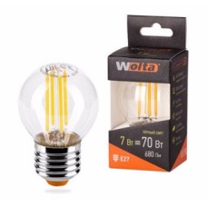 Лампа LED WOLTA FILAMENT 25Y45GLFT7E27, 3000К