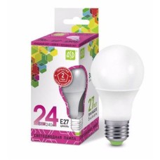 Лампа светодиодная LED-A60-standard 24Вт 230В Е27 6500К 2160Лм ASD