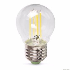 Лампа светодиодная LED-ШАР-PREMIUM 5Вт 230В Е27 3000К 450Лм прозрачная ASD